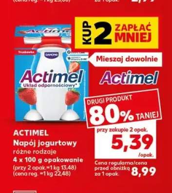 Napój jogurtowy Actimel 4-pak