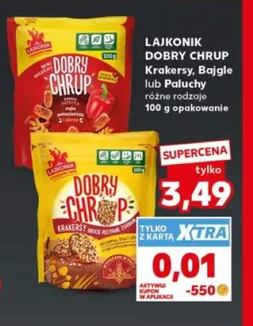 Krakersy Dobry Chrup Lajkonik +2 warianty