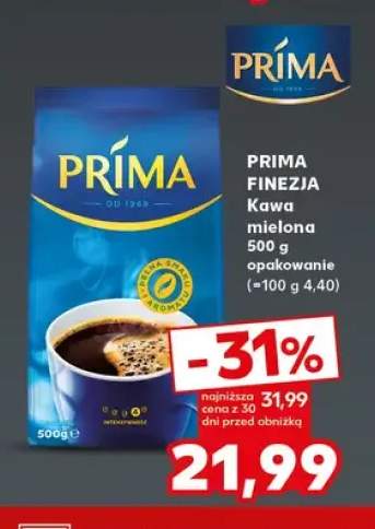 Kawa mielona Finezja Prima