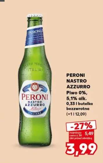 Piwo bezalkoholowe Peroni Nastro Azzurro +1 wariant