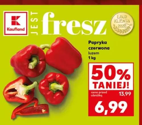 Papryka czerwona luzem