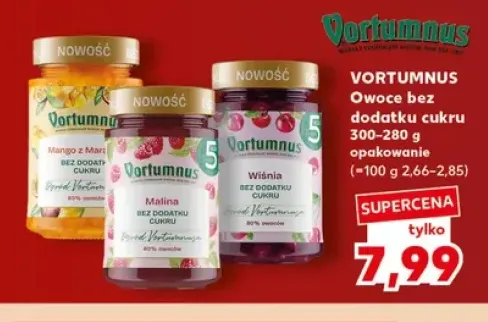Owoce bez dodatku cukru mango z marakują Vortumnus +2 warianty