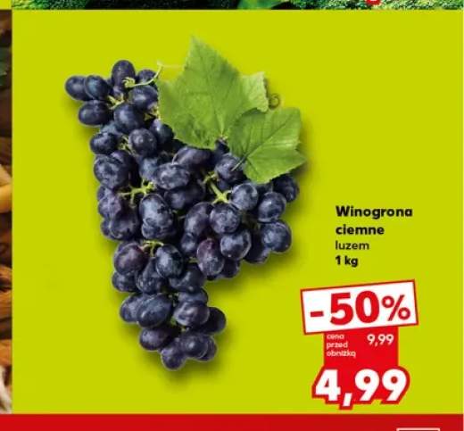 Winogrona ciemne luzem
