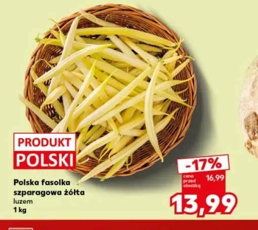 Fasolka szparagowa żółta polska