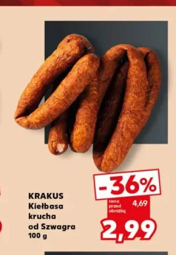 Kiełbasa krucha od Szwagra Krakus