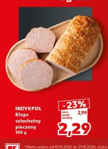 Klops szlachetny pieczony Indykpol
