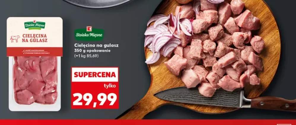Cielęcina na gulasz Stoisko Mięsne