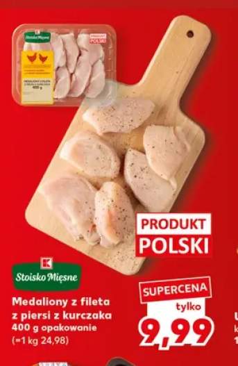 Medaliony z fileta z piersi z kurczaka Stoisko Mięsne