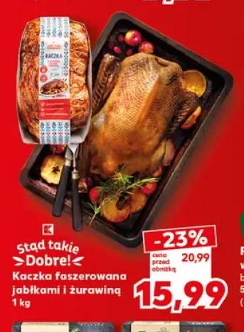 Kaczka faszerowana jabłkami i żurawiną Stąd Takie Dobre!