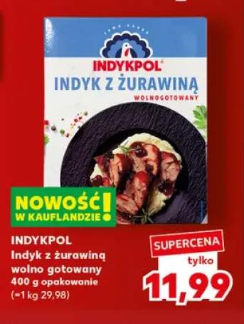 Indyk z żurawiną wolno gotowany Indykpol
