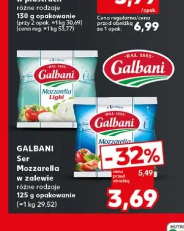 Ser mozzarella w zalewie Galbani