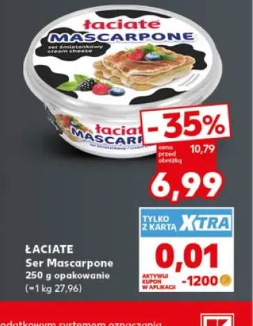 Ser mascarpone Łaciate