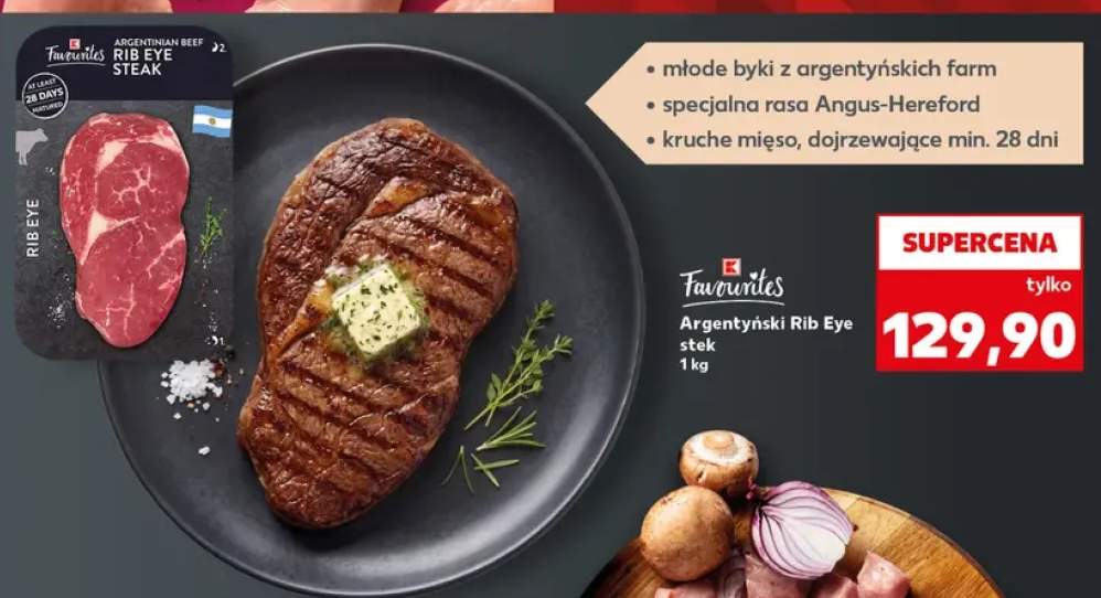 Argentyński Rib Eye stek Favourites
