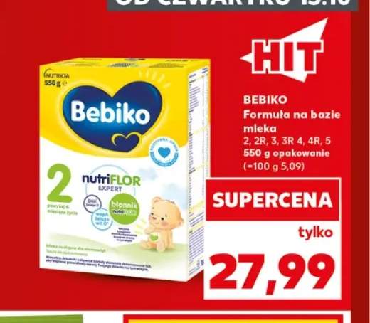 Formuła na bazie mleka 2 Bebiko +6 wariantów