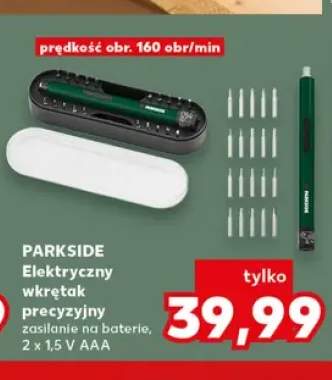 Elektryczny wkrętak precyzyjny Parkside