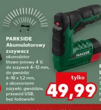 Akumulatorowy zszywacz Parkside