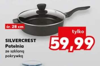 Patelnia ze szklaną pokrywką Silvercrest