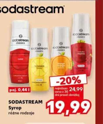 Syrop Sodastream cola +3 warianty