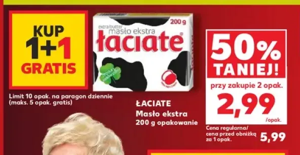 Masło ekstra Łaciate