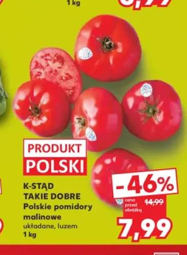 Pomidory malinowe polskie K-Stąd Takie Dobre