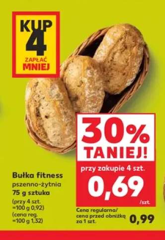 Bułka fitness pszenno-żytnia