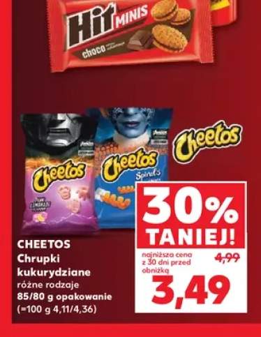 Chrupki kukurydziane Cheetos