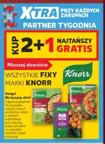 Fixy marki Knorr +3 warianty