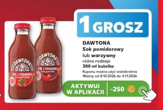 Sok pomidorowy Dawtona +1 wariant