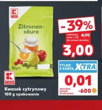 Kwasek cytrynowy K-Classic