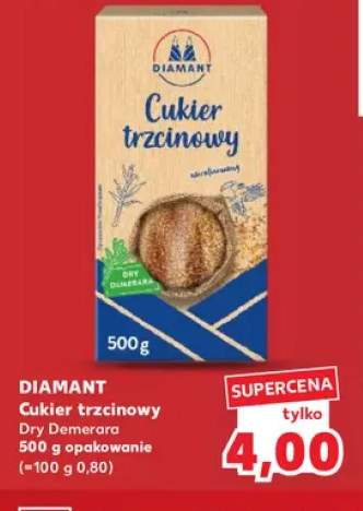 Cukier trzcinowy Dry Demerara Diamant