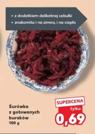 Surówka z gotowanych buraków