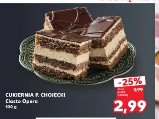 Ciasto Opera Cukiernia P. Chojecki