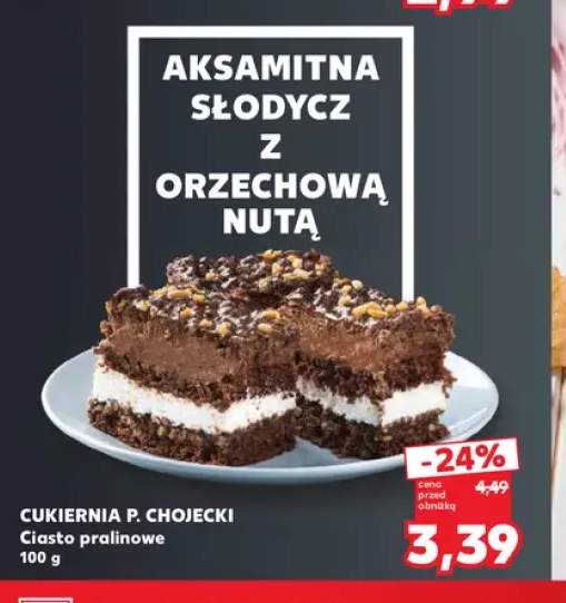 Ciasto pralinowe Cukiernia P. Chojecki
