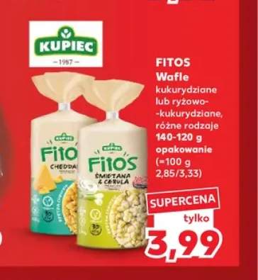 Wafle kukurydziane Fitos +1 wariant