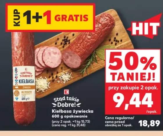 Kiełbasa żywiecka Stąd Takie Dobre!