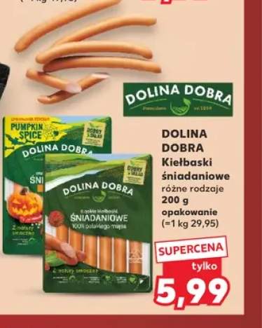 Kiełbaski śniadaniowe Dolina Dobra
