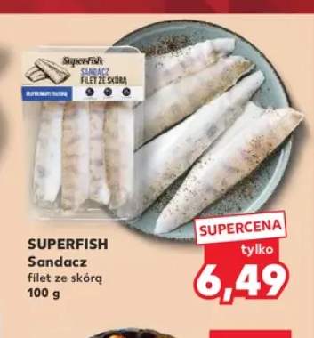 Sandacz filet ze skórą SuperFish