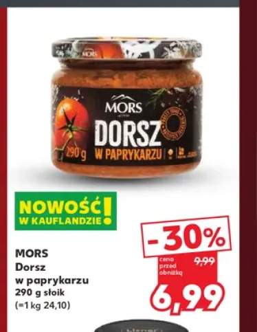 Dorsz w paprykarzu Mors