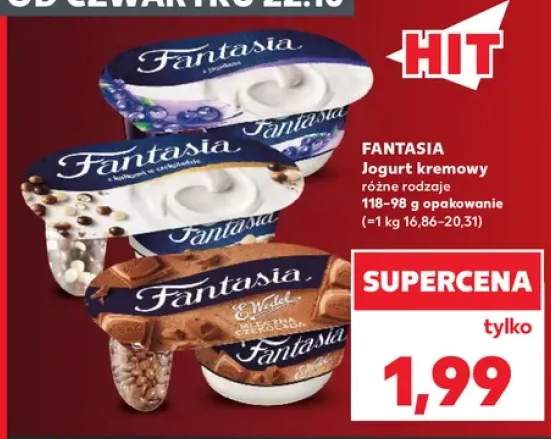 Jogurt kremowy Fantasia