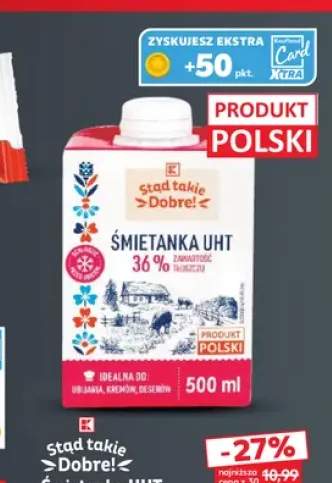 Śmietanka UHT Stąd Takie Dobre! 36%