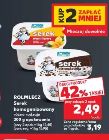 Serek homogenizowany Rolmlecz
