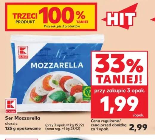 Ser mozzarella classic K-Classic