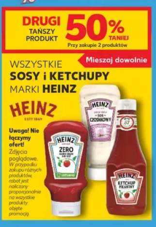 Sosy i ketchupy Heinz