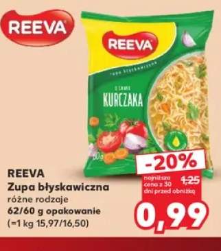 Zupa błyskawiczna Reeva