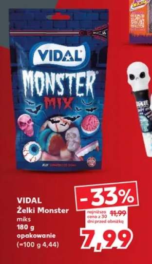 Żelki Monster miks Vidal