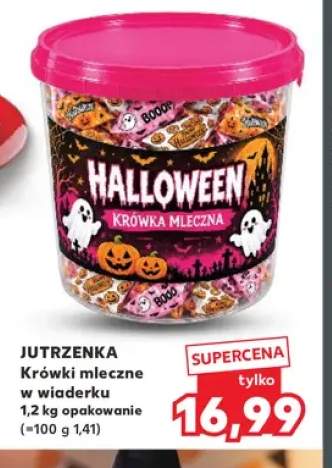 Krówki mleczne w wiaderku Jutrzenka