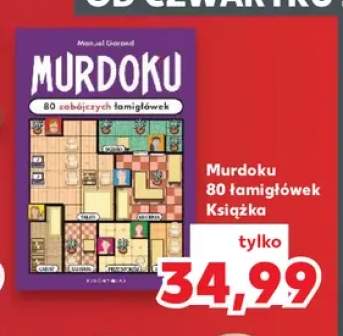Książka Murdoku 80 łamigłówek