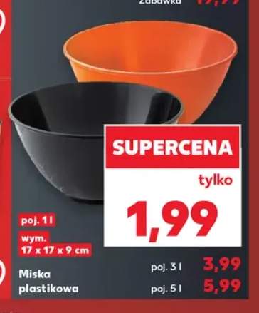 Miska plastikowa 1 l +2 warianty