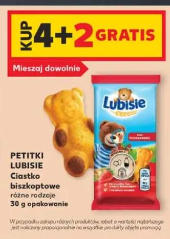 Ciastko biszkoptowe Petitki Lubisie