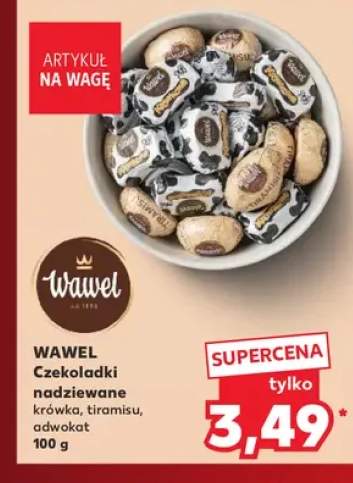 Czekoladki nadziewane krówka Wawel +2 warianty